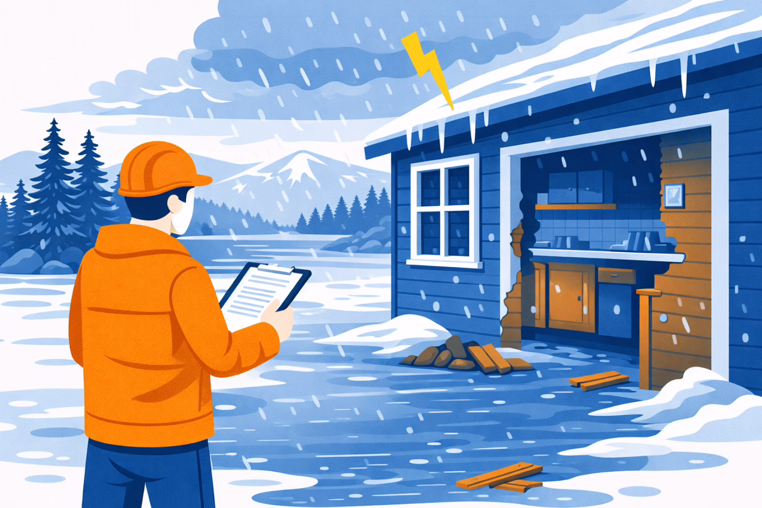 storm damage restoration services in Reno Nevada